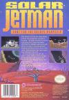 Solar Jetman Box Art Back